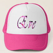 Eve Girls Name Logo, Truckerkappe (Vorderseite)