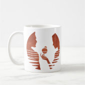 Eve Hand an Adam, Grunge Version 3/3 Kaffeetasse (Links)