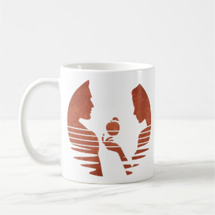 Eve Hand an Adam, Grunge Version 3/3 Kaffeetasse