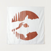 Eve Hand an Adam, Grunge Version 3/3 Wandteppich (Vorderseite (Horizontal))