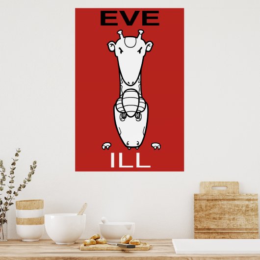 Eve & Ill Poster (Küche)