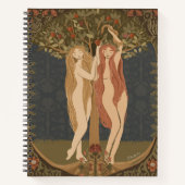 Eve & Lilith A4-Notebook Notizblock (Vorderseite)