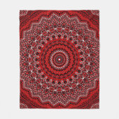 Eve-Mandala Fleecedecke (Vorderseite)