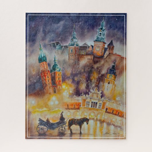 EVE Painted Krakau Old Town Jigsaw Puzzle (Vertikal)