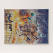 EVE Painted Krakau Old Town Jigsaw Puzzle (Horizontal)