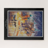 EVE Painted Krakau Old Town Jigsaw Puzzle (Horizontal)