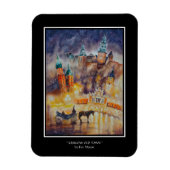 EVE Painted Krakau Old Town Magnet (Vertikal)