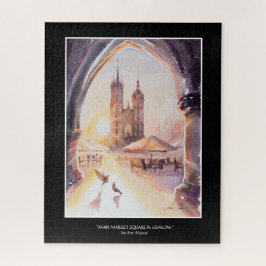 EVE Painted Krakau Old Town Puzzle