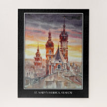 EVE Painted Krakau, Polen Altstadt Card