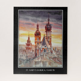 EVE Painted Krakau, Polen Altstadt Card Puzzle