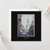 EVE Painted Krakau, Polnische Altstadt Karte (Vorderseite/Rückseite Beispiel)