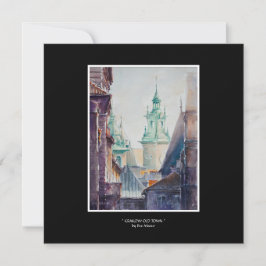 EVE Painted Krakau, Polnische Altstadt Karte