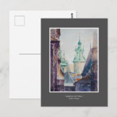 EVE Painted Krakau, Polnische Altstadt Postkarte (Vorne/Hinten)