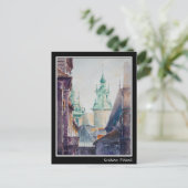 EVE Painted Krakau, Polnische Altstadt Postkarte (Stehend Vorderseite)