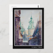 EVE Painted Krakau, Polnische Altstadt Postkarte (Vorne/Hinten)