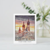 EVE Painted Krakau, Polnische Altstadt Postkarte (Stehend Vorderseite)