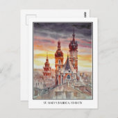 EVE Painted Krakau, Polnische Altstadt Postkarte (Vorne/Hinten)