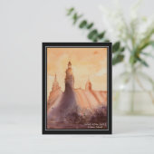 EVE Painted Wawel Royal Castle Postkarte (Stehend Vorderseite)