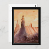 EVE Painted Wawel Royal Castle Postkarte (Vorne/Hinten)