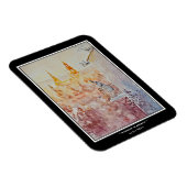 EVE Painting Morning in Krakau, Polen Foto Print Magnet (Rechte Seite)