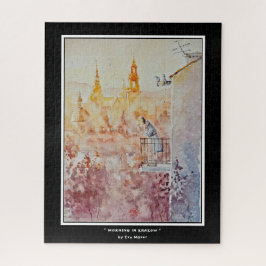 EVE Painting Morning in Krakau, Polen Puzzle