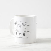 Eve-Peptidnamen-Tasse Kaffeetasse (Vorderseite Links)