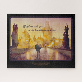 EVE Prag bemalt Puzzle