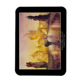 EVE Prag Postcard gestrichen Magnet (Vertikal)