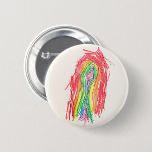 Eve Regenbogenknopf Button