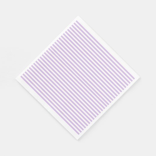 Eve & Sofie Lilac Striped Serviette (Ecke)