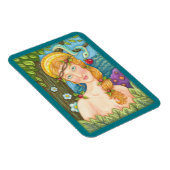 EVE und bester mittelalterlicher Garten von Eden M Magnet (Rechte Seite)