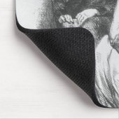 Eve und David Sechard Mousepad (Ecke)