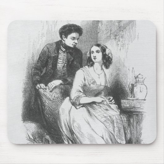 Eve und David Sechard Mousepad (Vorne)