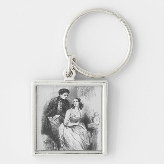Eve und David Sechard Schlüsselanhänger (Vorne)