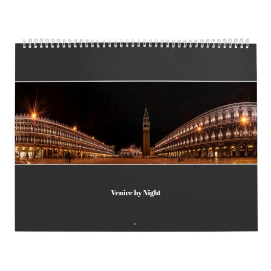 EVE Veniceat Night , Italien, Europe Calendar Kalender (Titelbild)