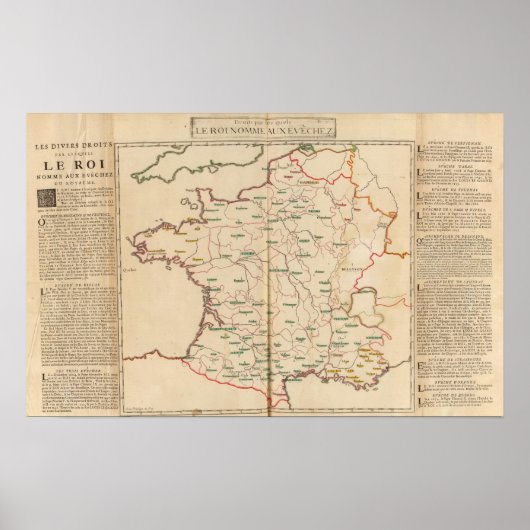Evechez, Frankreich Poster (Vorne)