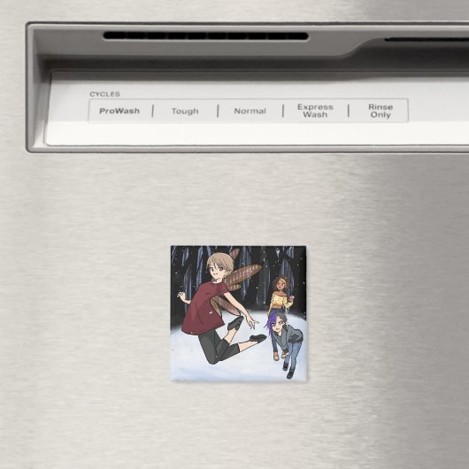 Evee, Cam und Maggie Magnet (In Situ (Geschirrspüler))