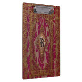 Evelio Elegant Chic Monogram Klemmbrett (Rechts)