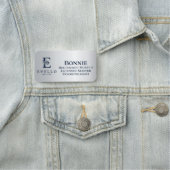 Evello Name Tag - Bonnie Namensschild (Beispiel)