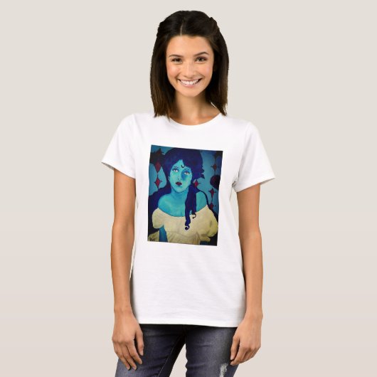 Evelyn Blue T-Shirt (Vorne ganz)