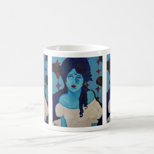 Evelyn Blue Tasse (Mittel)