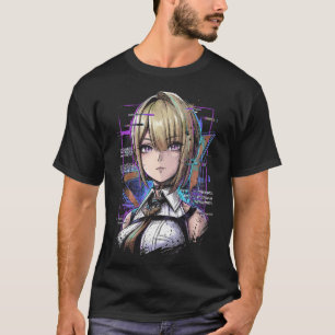 Evelyn Chevalier ZZZ Rote Brennende Tethers Porträ T-Shirt