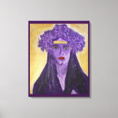 Evelyn Crowned Leinwanddruck (Vorderseite)