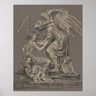 Evelyn de Morgan Angel Poster