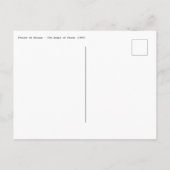 Evelyn de Morgan - Der Engel der Todespostkarte Postkarte (Rückseite)