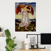 Evelyn De Morgan - Eros Poster (Heimbüro)