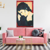 Evelyn Demure Leinwanddruck (Insitu (Wohnzimmer))