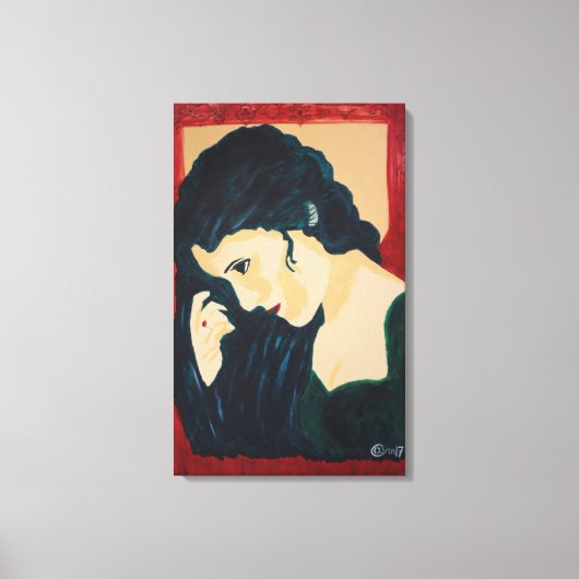 Evelyn Demure Leinwanddruck (Vorderseite)