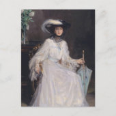 Evelyn Farquhar | Sir John Lavery Postkarte (Vorderseite)