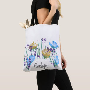 Evelyn Florales Monogramm Tasche